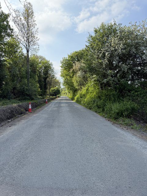 three cones on the other cut